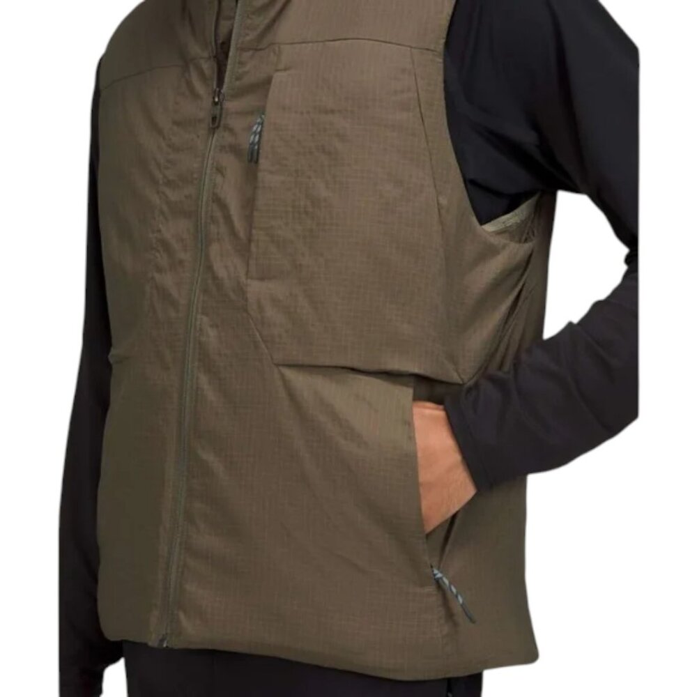 Lululemon Insulated Hiking Vest Carob Brown - Picture 3 of 16